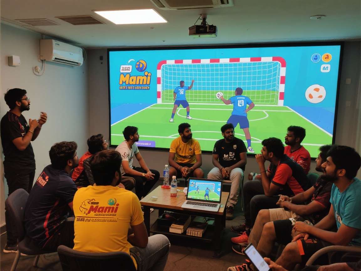 Handball Mania: India Edition community meetup in Bangalore with players and developers